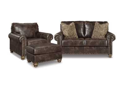 Nicorvo Loveseat, Chair, and Ottoman