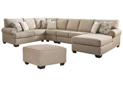 Image for Baceno 4-Piece Sectional with Ottoman