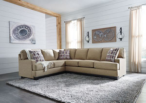 Image for Larkhaven Amber Sofa Sectional w/Left Facing Corner Wedge