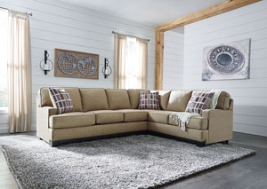 Image for Larkhaven Amber Sofa Sectional w/Right Facing Corner Wedge