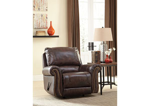 Image for Bristan Walnut Rocker Recliner