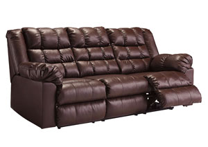 Image for Brolayne DuraBlend Saddle Reclining Sofa