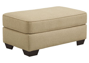 Image for Denitasse Parchment Ottoman