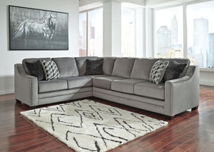 Image for Bicknell Charcoal Left Facing Sofa Sectional