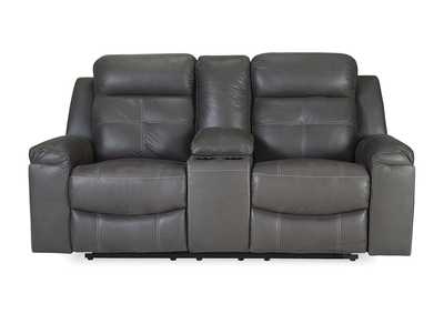 Jesolo Reclining Loveseat with Console,Signature Design By Ashley