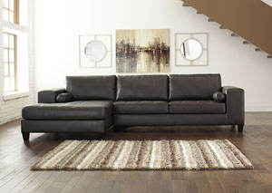Image for Nokomis Charcoal Left Facing Corner Chaise Sectional