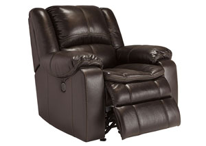 Image for Long Knight Brown Rocker Recliner