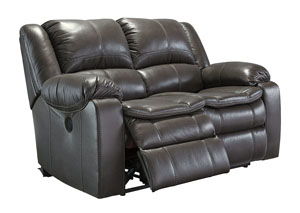 Image for Long Knight Gray Reclining Power Loveseat