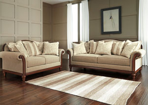 Image for Berwyn View Quartz Sofa and Loveseat