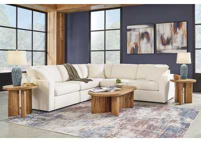 Pillar Peak 5-Piece Sectional with Ottoman,Signature Design By Ashley