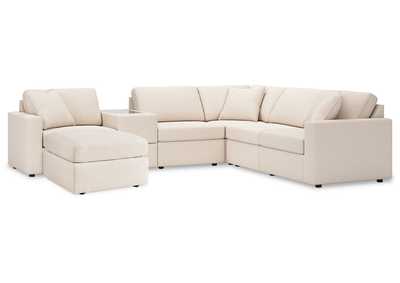 Pillar Peak 6-Piece Sectional with Ottoman,Signature Design By Ashley