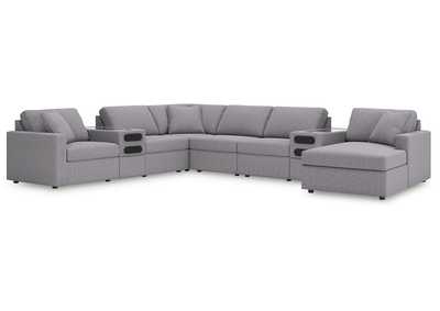 Modmax 8-Piece Sectional with Audio System and Chaise