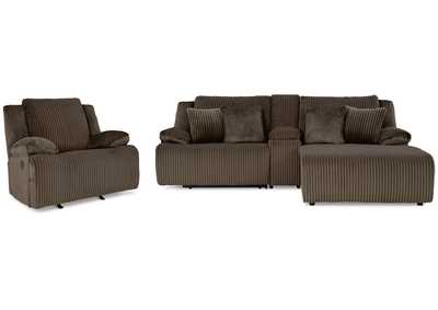 Top Tier Sectional Sofa and Recliner,Signature Design By Ashley