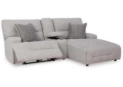 Acklen Place 3-Piece Power Reclining Sectional Sofa with Chaise,Signature Design By Ashley