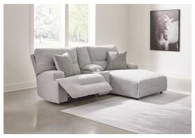 Acklen Place 3-Piece Power Reclining Sectional Sofa with Chaise,Signature Design By Ashley