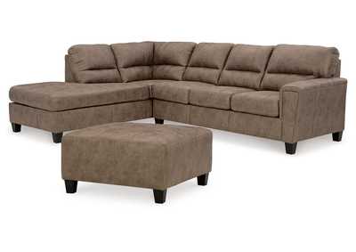 Navi 2-Piece Sectional with Ottoman,Signature Design By Ashley