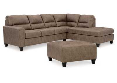 Navi 2-Piece Sectional with Ottoman,Signature Design By Ashley