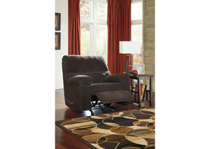 Image for Zorah Chocolate Rocker Recliner