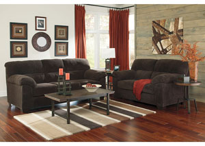 Image for Zorah Chocolate Sofa & Loveseat
