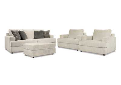 Soletren Sofa, 2 Chairs, and Ottoman