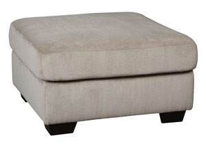 Image for Dailey Alloy Oversized Accent Ottoman