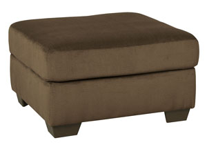 Image for Dailey Chocolate Oversized Accent Ottoman
