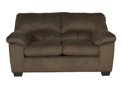 Image for Dailey Chocolate Loveseat