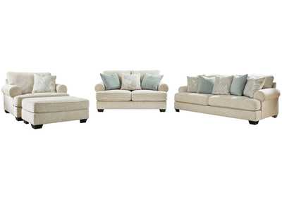 Monaghan Sofa, Loveseat, Chair and Ottoman