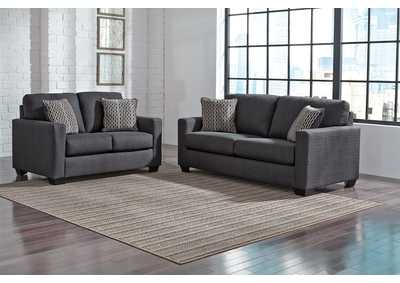 Image for Bavello Indigo Sofa & Loveseat