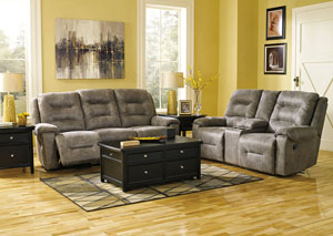 Image for Rotation Smoke Reclining Power Sofa & Loveseat