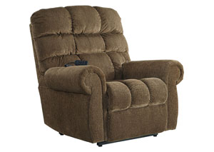 Image for Ernestine Truffle Power Lift Recliner