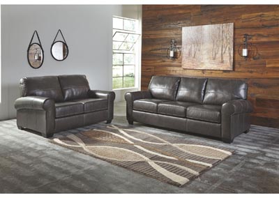 Image for Canterelli Gunmetal Sofa and Loveseat