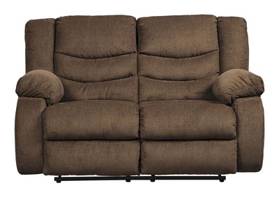 Image for Tulen Chocolate Reclining Loveseat