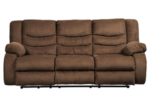 Image for Tulen Chocolate Reclining Sofa
