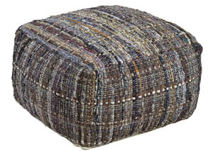 Image for Ameya Khaki Pouf