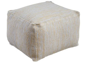 Image for Damla Natural/Blue Pouf