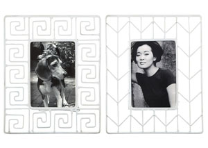 Image for Achava White Photo Frame (Set of 2)