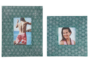 Image for Bansi Teal Photo Frame (Set of 4)