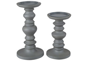 Image for Dallin Antique Rust Candle Holder (Set of 4)