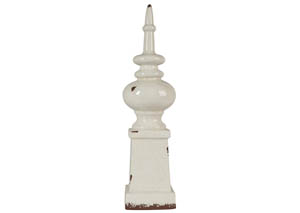 Image for Diem Antique White Finial