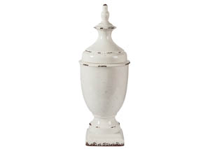 Image for Devorit Antique White Jar