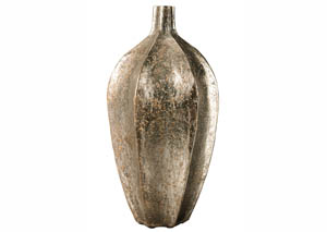 Image for Derion Antique Gold Finish Vase