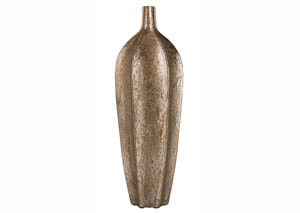 Image for Derion Antique Gold Finish Vase