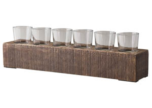 Image for Cassandra Brown Candle Holder