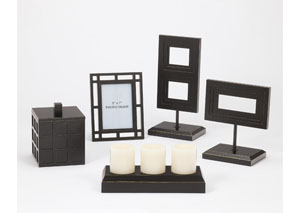 Image for Black Deidra 5-Piece Accessory Set