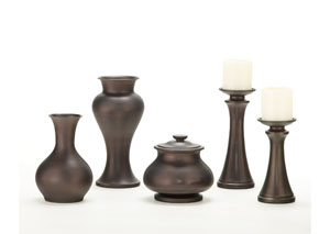 Image for Brown Nidra 5-Piece Accessory Set