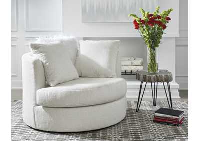 Image for Delhaven Oversized Swivel Accent Chair