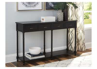 Eirdale Black Sofa Table,Direct To Consumer Express