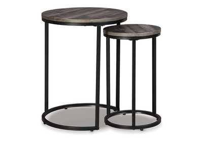 Briarsboro Black/Gray Accent Table (Set of 2),Direct To Consumer Express