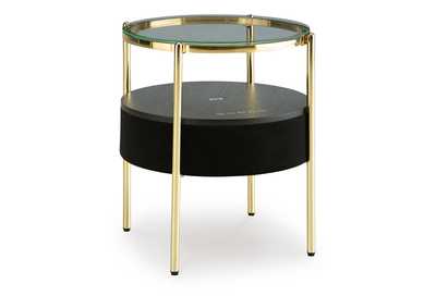 Nedman Accent Table with Speaker